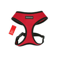 Red Puppia Soft Harness