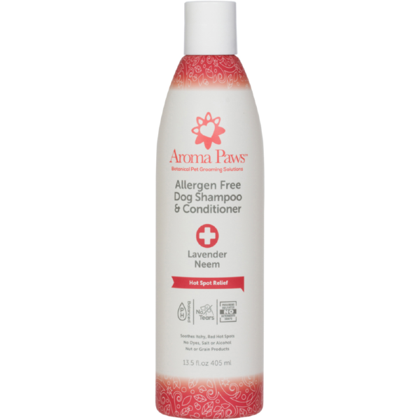 Aroma Paws Allergen Free Hot Spot Dog Shampoo & Conditioner in One